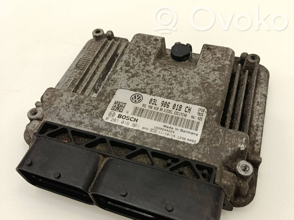 Skoda Superb B6 (3T) Engine control unit/module 