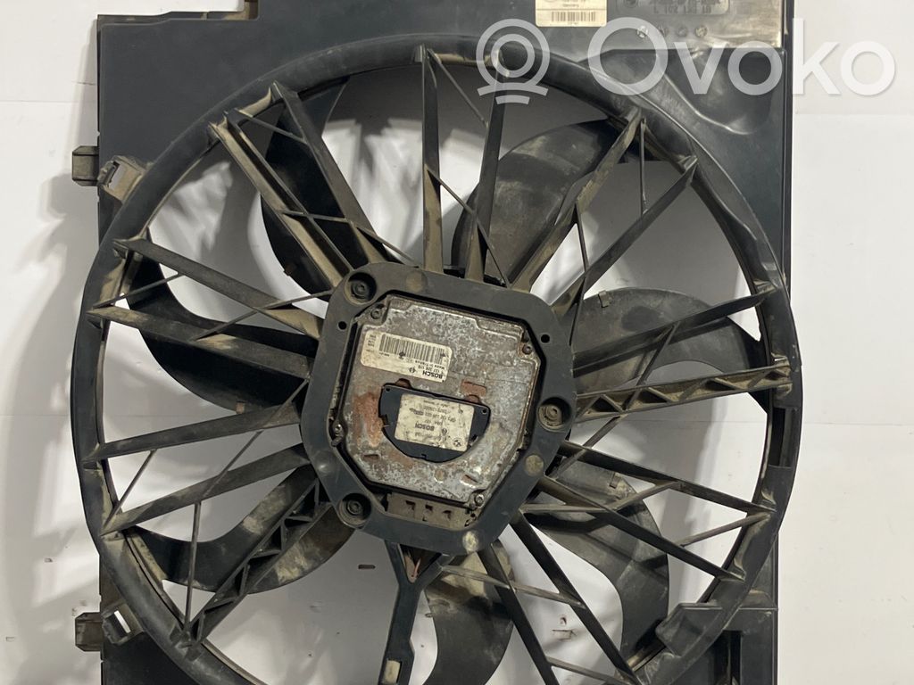 BMW 5 E60 E61 Elektrinis radiatorių ventiliatorius 