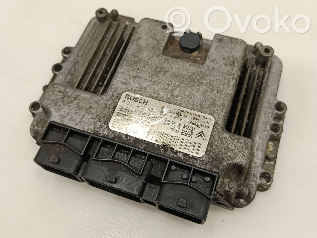 Peugeot Expert Engine control unit/module 