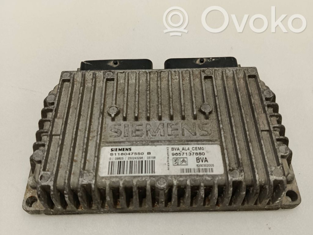 Citroen C4 I Gearbox control unit/module 