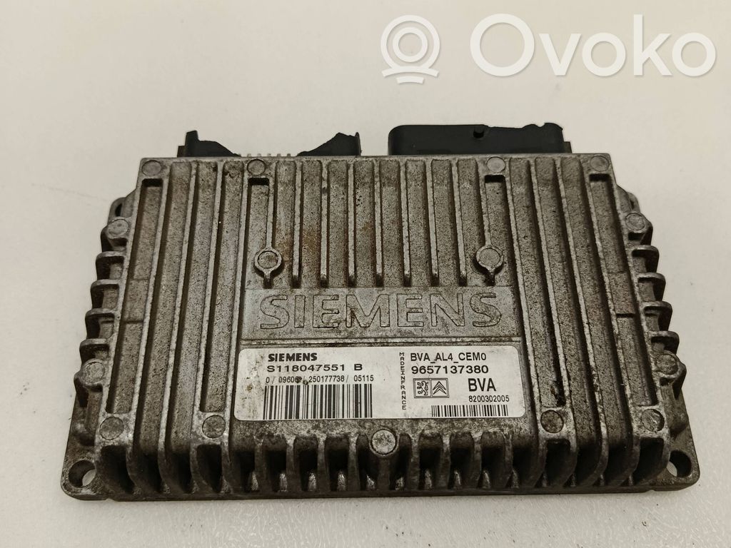 Citroen C4 I Gearbox control unit/module 