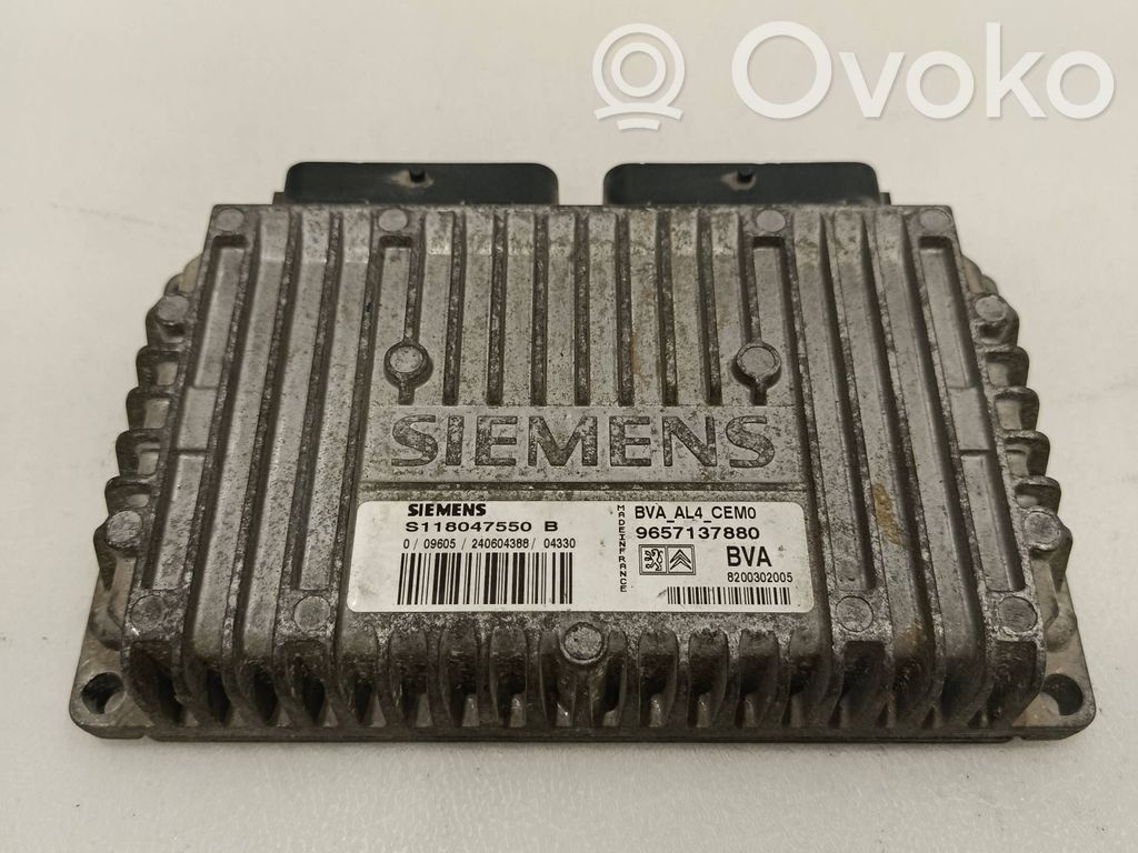 Citroen C4 I Gearbox control unit/module 