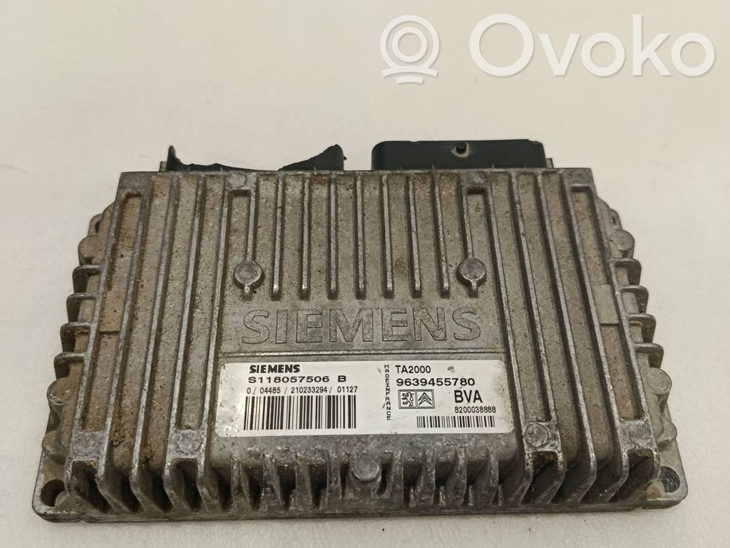 Peugeot 206 Gearbox control unit/module 