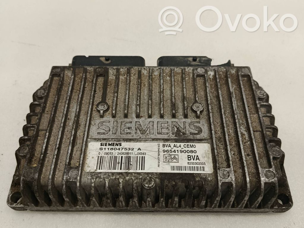 Citroen C4 I Sterownik / Moduł skrzyni biegów 