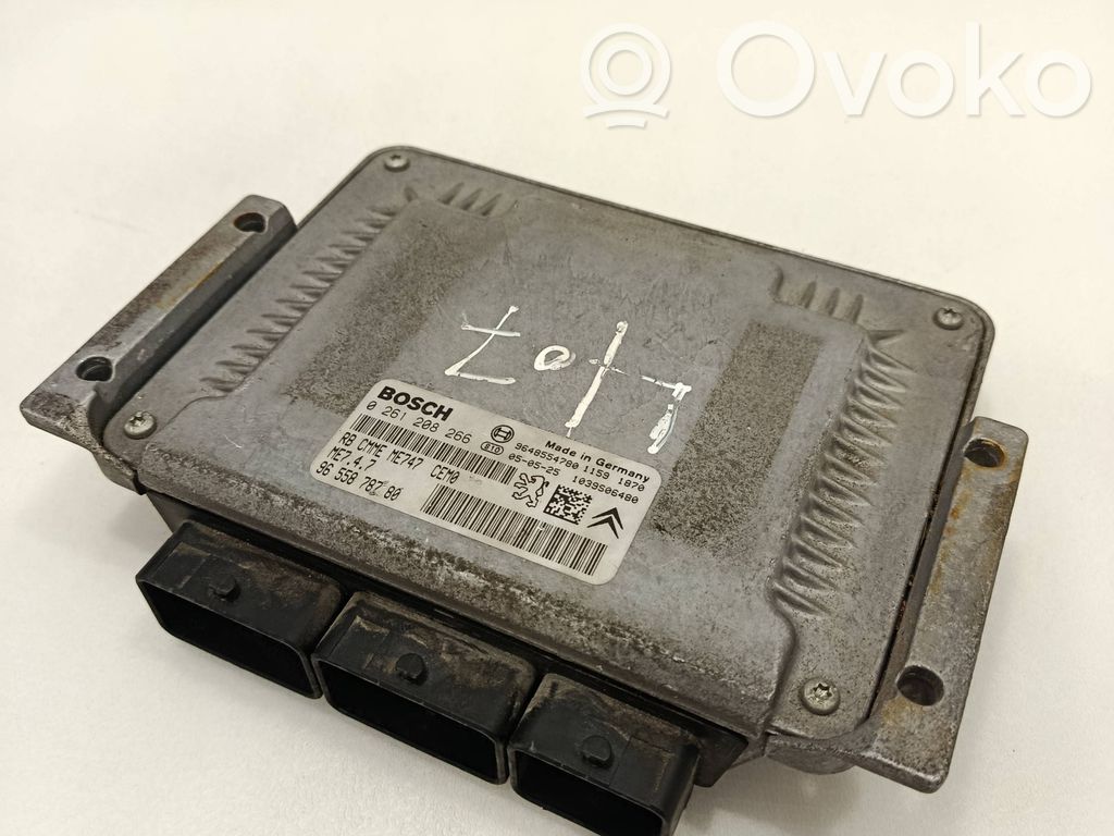 Peugeot 407 Engine control unit/module 