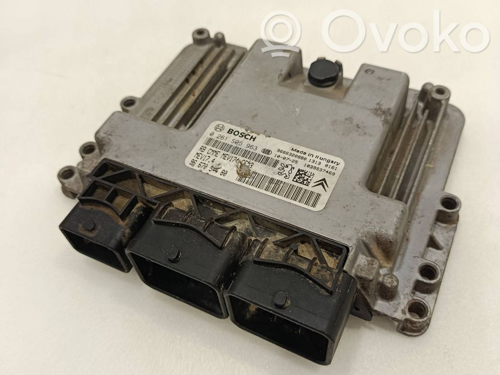 Peugeot 207 CC Engine control unit/module 