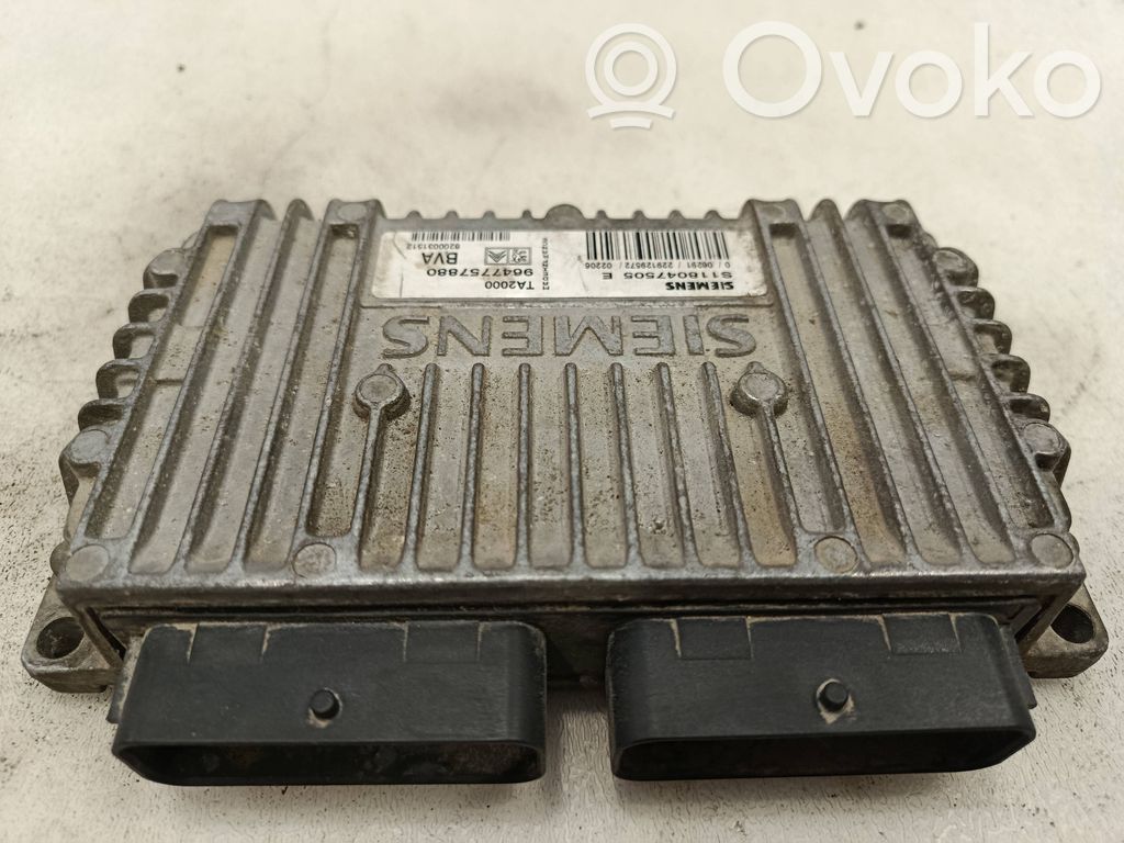 Peugeot 307 Unidad de control/módulo de la caja de cambios 
