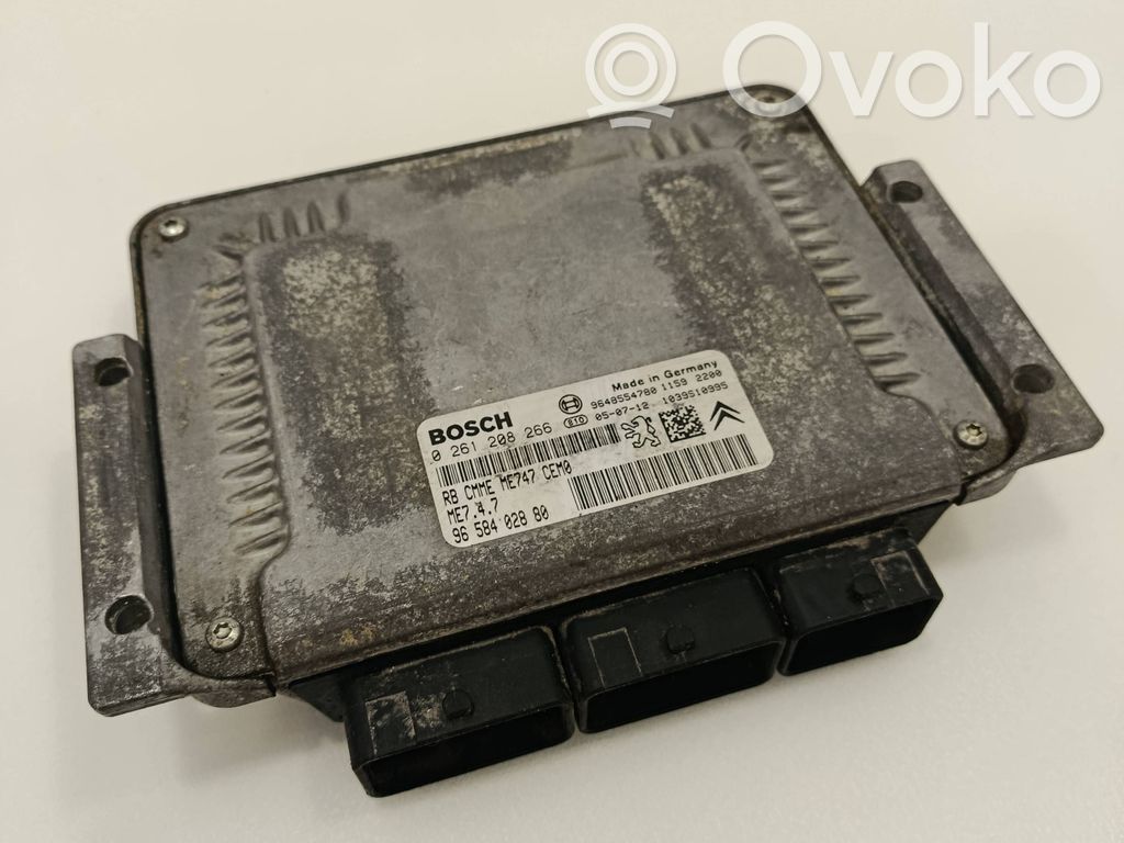 Peugeot 407 Engine control unit/module 