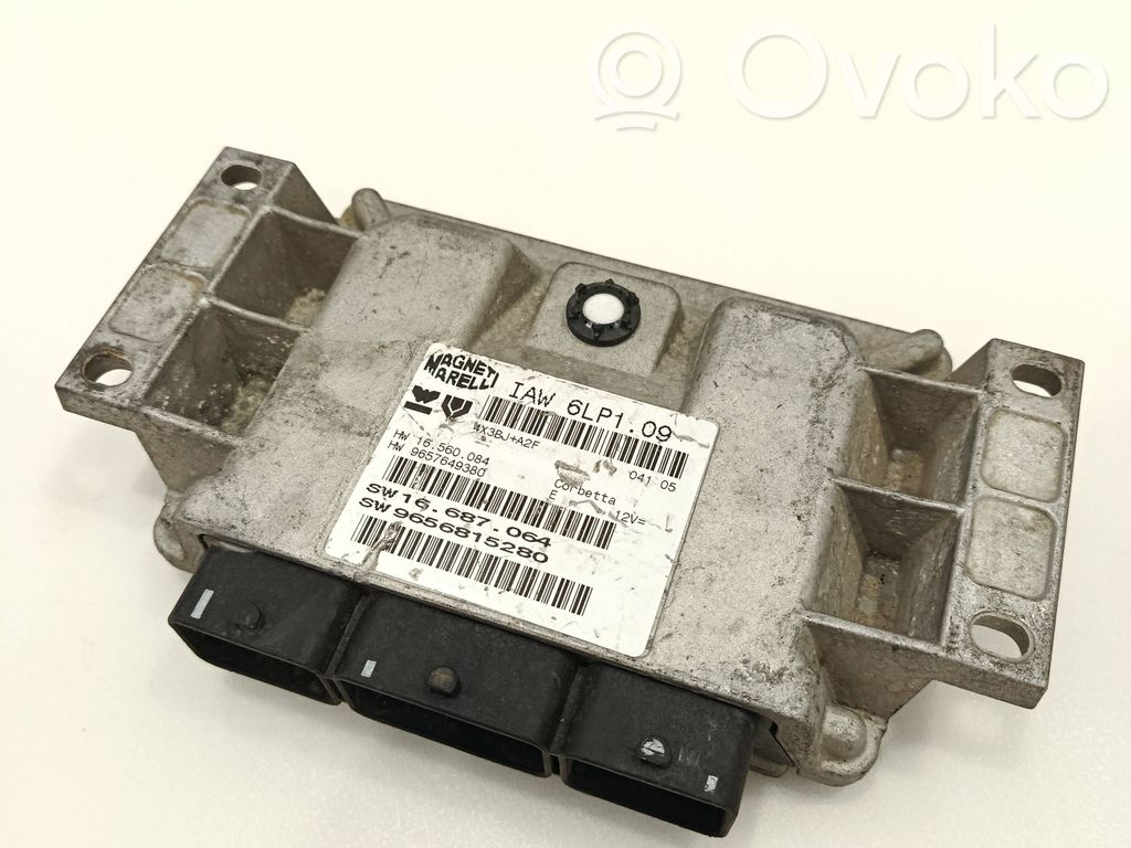 Citroen C4 I Engine control unit/module 