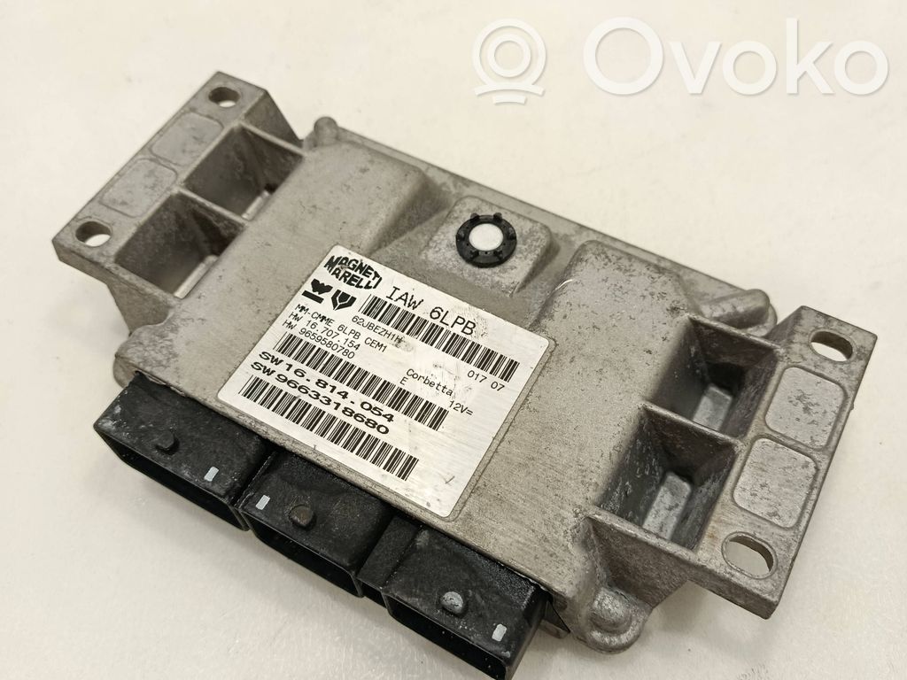 Citroen C4 I Engine control unit/module 