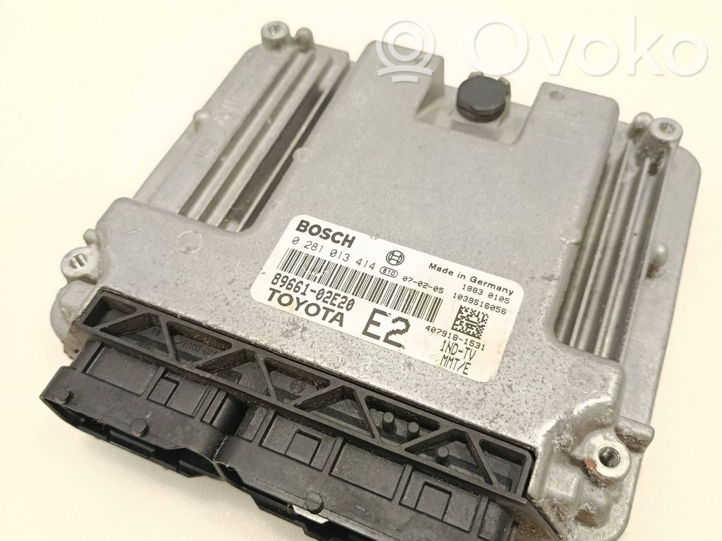 Toyota Auris 150 Engine control unit/module 