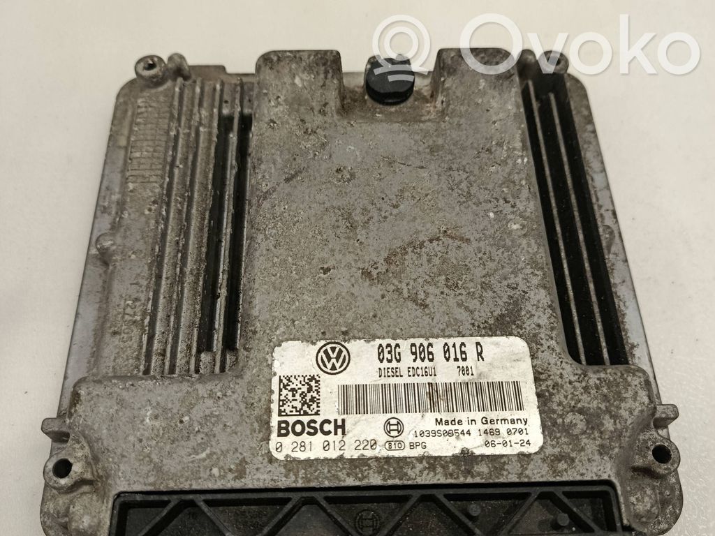 Volkswagen Golf Plus Engine control unit/module 