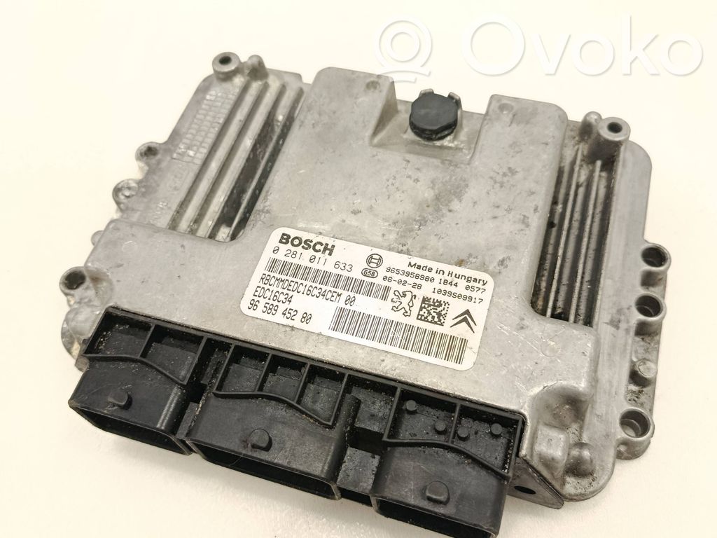 Peugeot 407 Engine control unit/module 