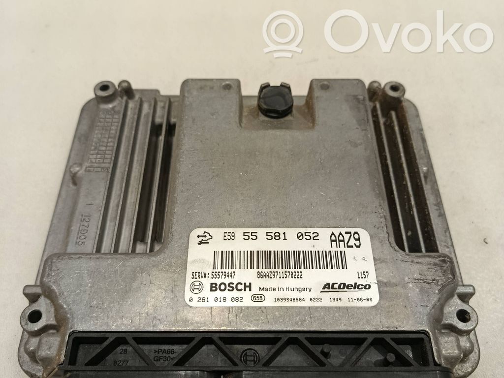 Opel Astra H Engine control unit/module 