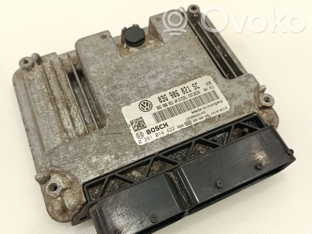 Seat Leon (1P) Engine control unit/module 