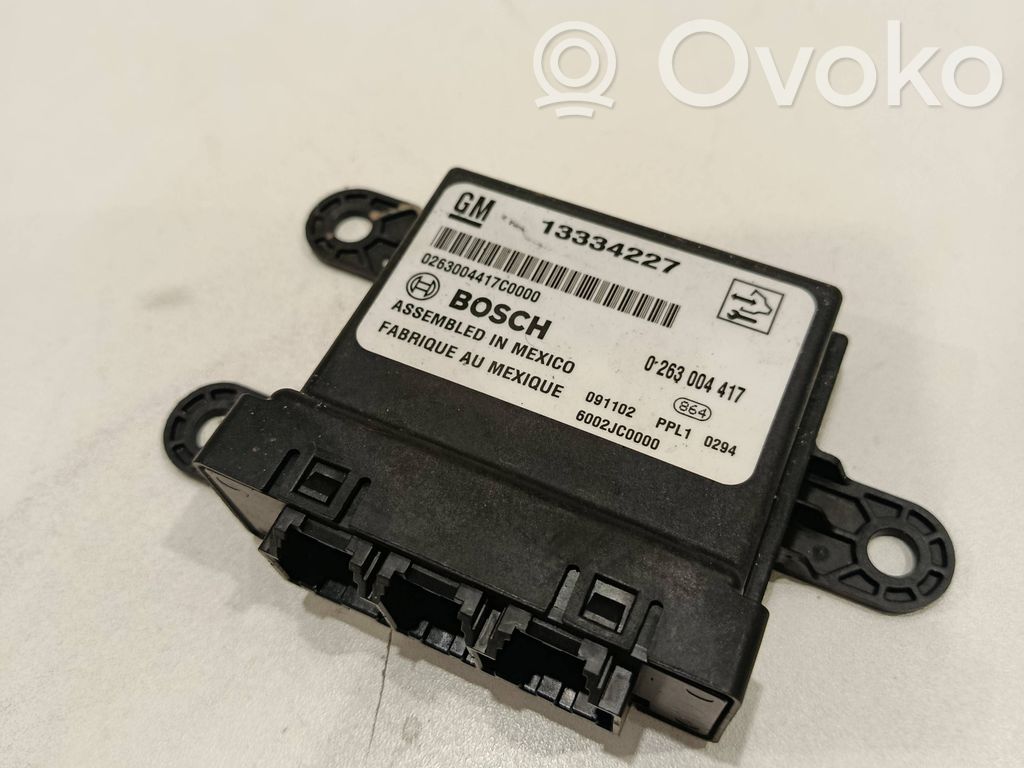 Opel Astra J Unidad de control/módulo PDC de aparcamiento 