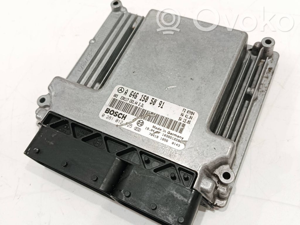 Sterownik / Moduł ECU   A6461505091,1039S1228,0281012125