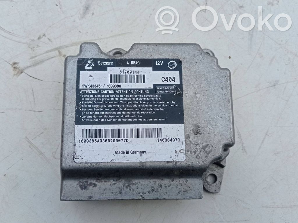 Fiat Stilo Airbag control unit/module 