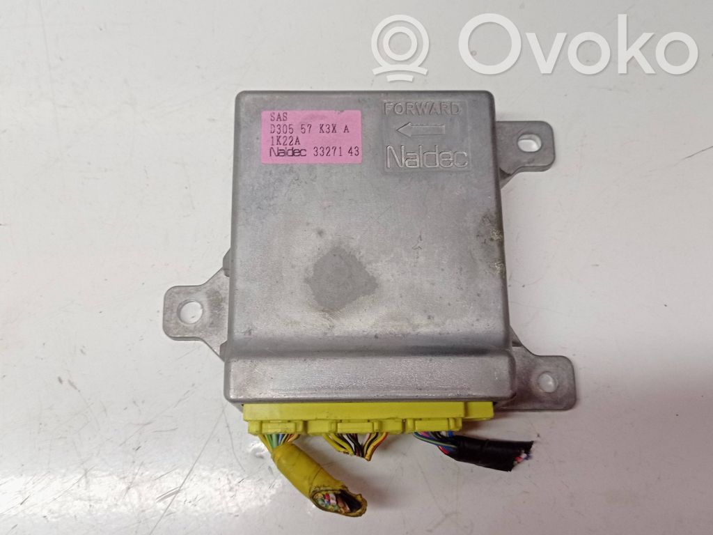 Airbag control unit/module   D30557K3XA,3327143,1K22A