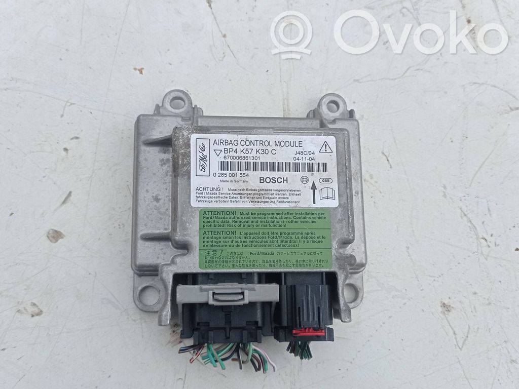 Mazda 3 I Airbag control unit/module 