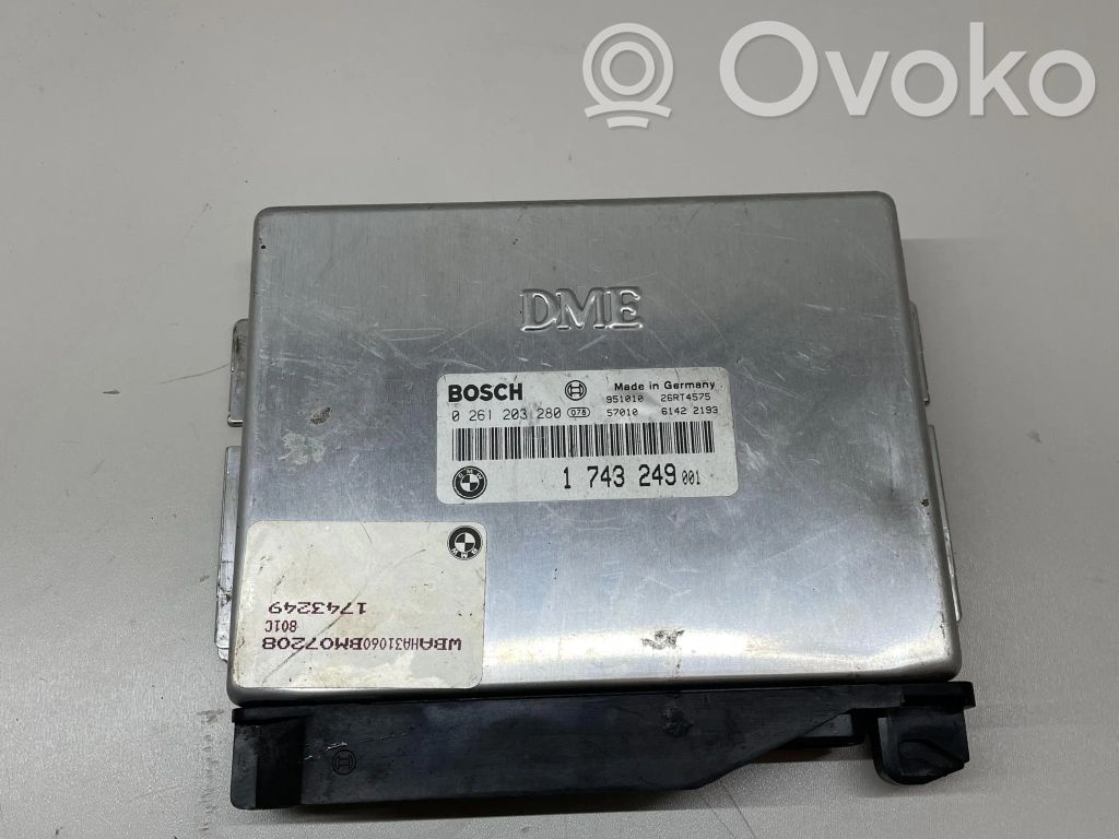 BMW 5 E34 Moottorin ohjainlaite/moduuli (käytetyt) 