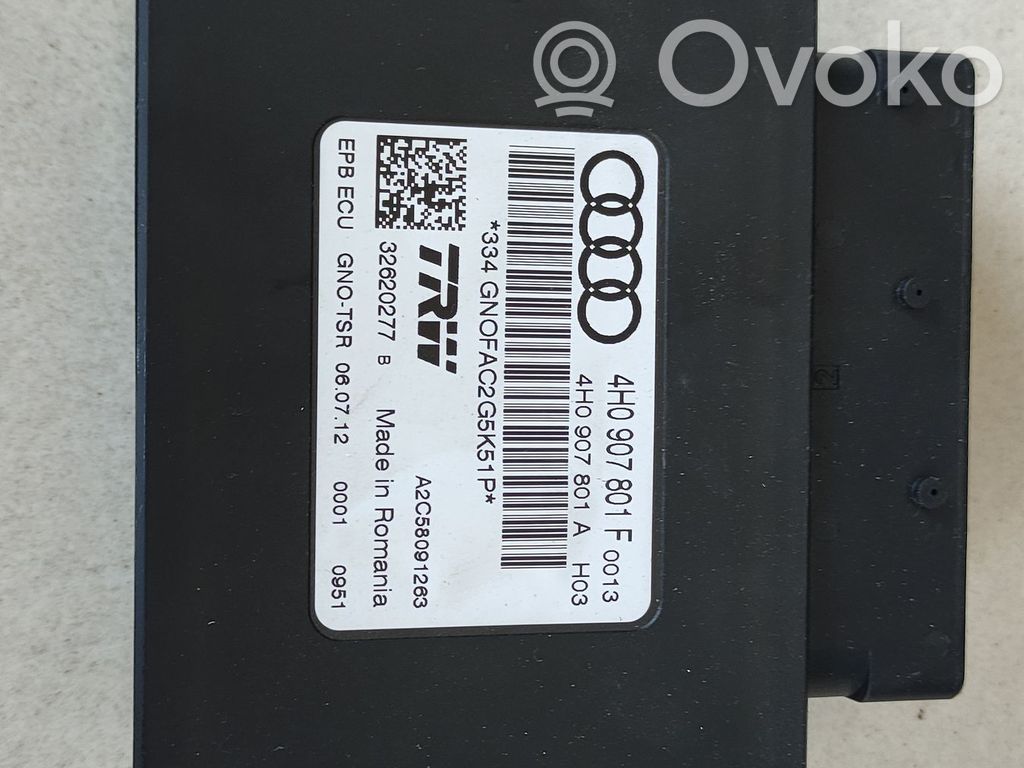 Module de commande de frein à main   4H0907801F