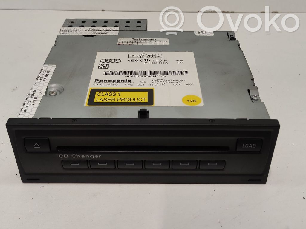 Audi A6 S6 C6 4F CD/DVD keitiklis 