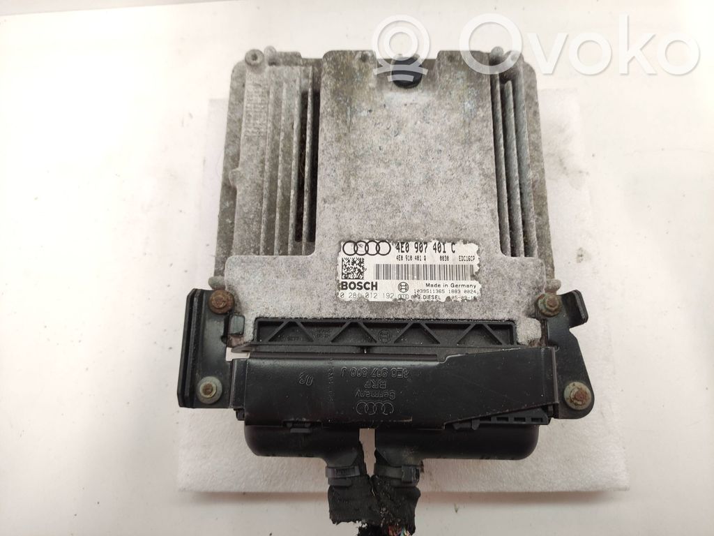 Audi A8 S8 D3 4E Engine control unit/module 