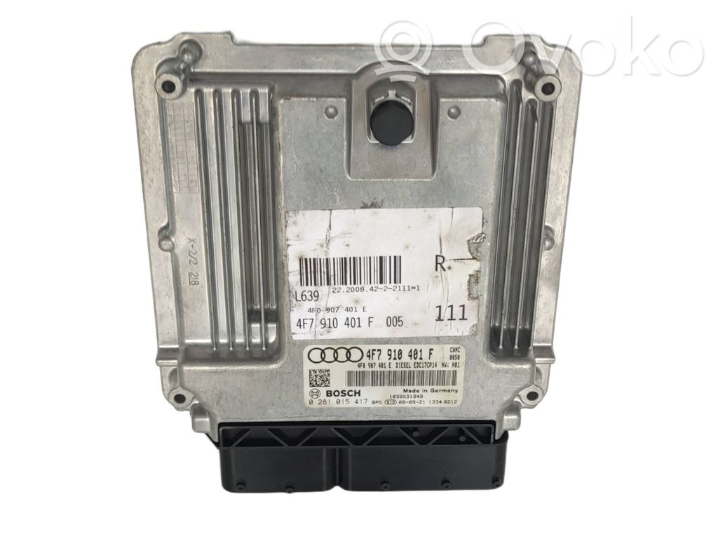 Audi A6 S6 C6 4F Engine control unit/module 