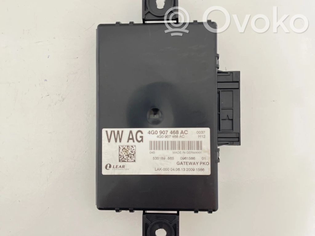 Gateway control module   4G0907468AC,535189865
