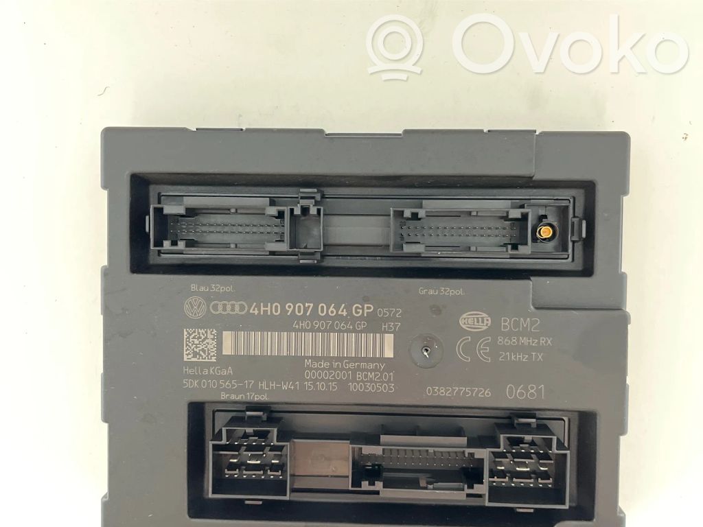 Audi A6 S6 C7 4G Moduł / Sterownik komfortu 