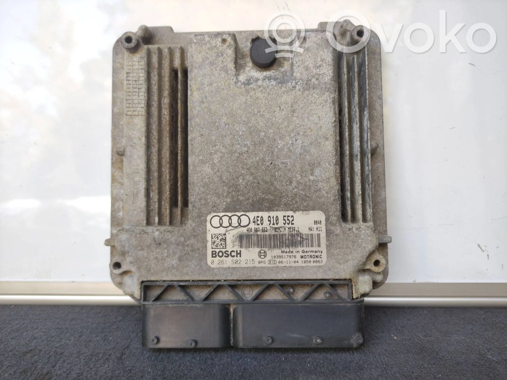 Audi A8 S8 D3 4E Engine control unit/module 