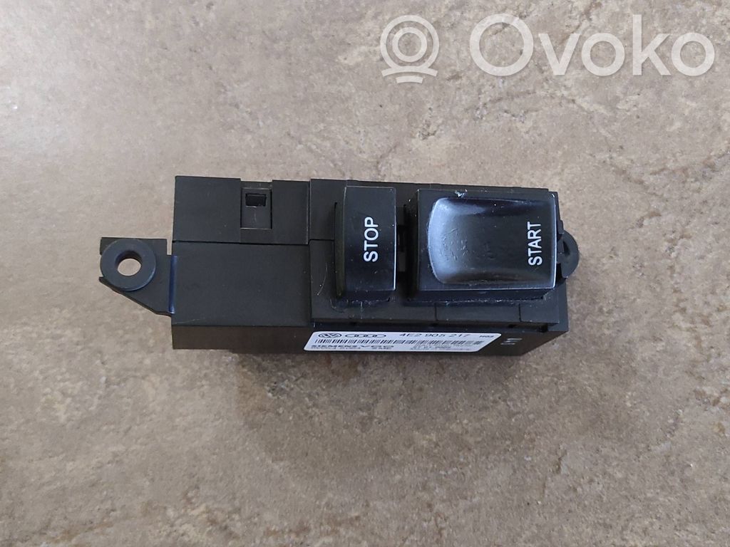 Audi A8 S8 D3 4E Engine start stop button switch 
