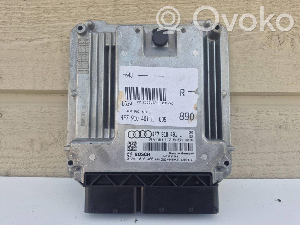 Audi A6 S6 C6 4F Engine control unit/module 