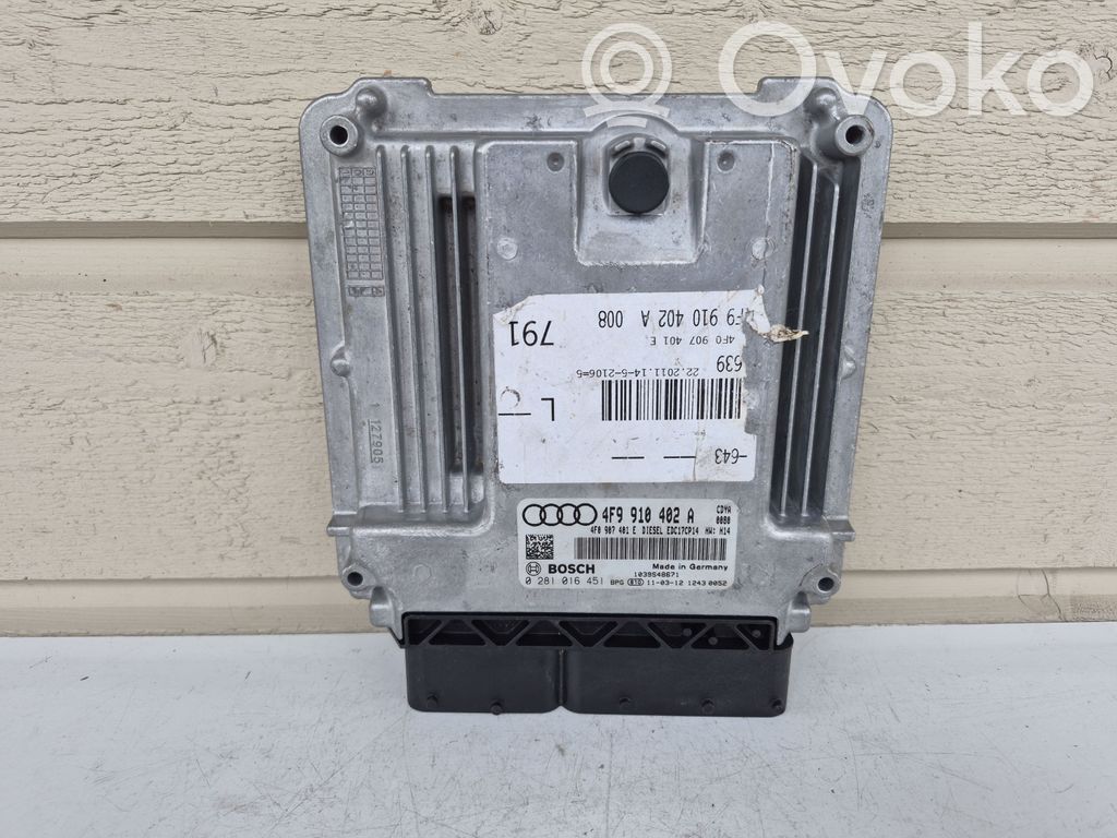 Audi A6 S6 C6 4F Engine control unit/module 