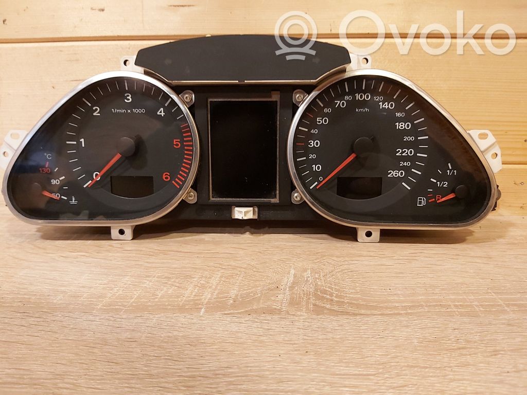 Audi A6 S6 C6 4F Speedometer (instrument cluster) 
