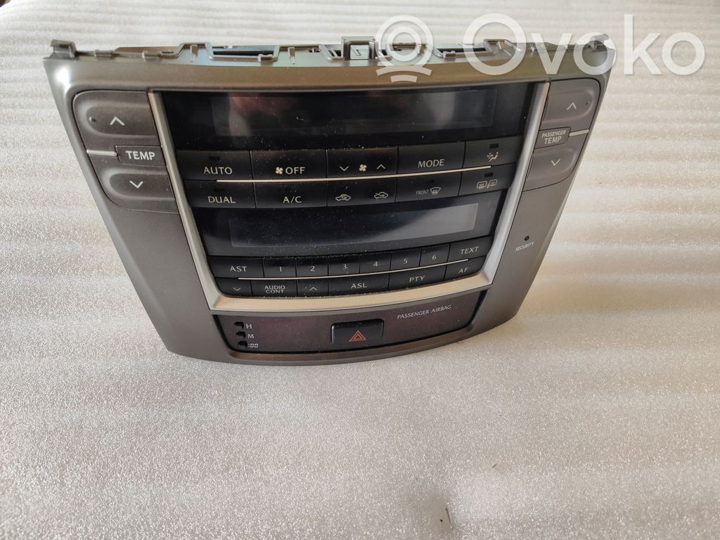 Lexus IS 220D-250-350 Oro kondicionieriaus/ klimato/ pečiuko valdymo blokas (salone) 