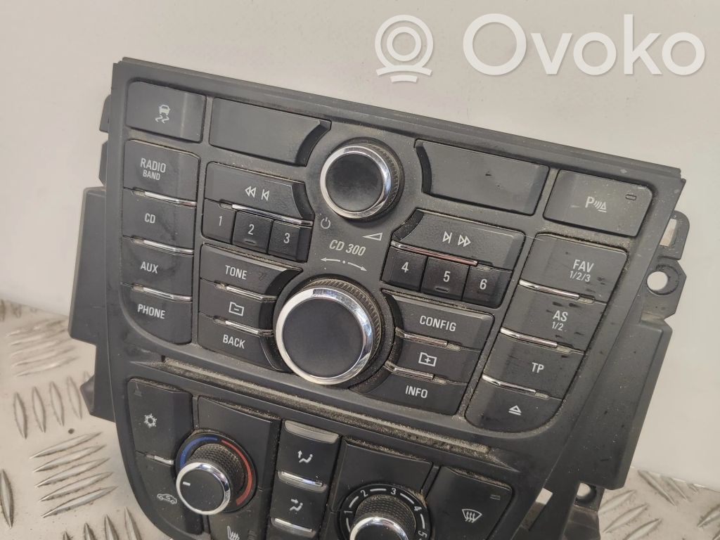 Opel Meriva B Pääyksikkö multimedian ohjaus 