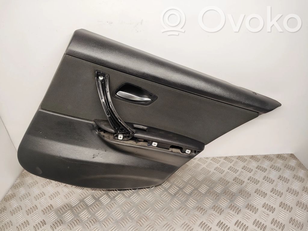 BMW 3 E90 E91 Moldura del tarjetero de la puerta trasera 