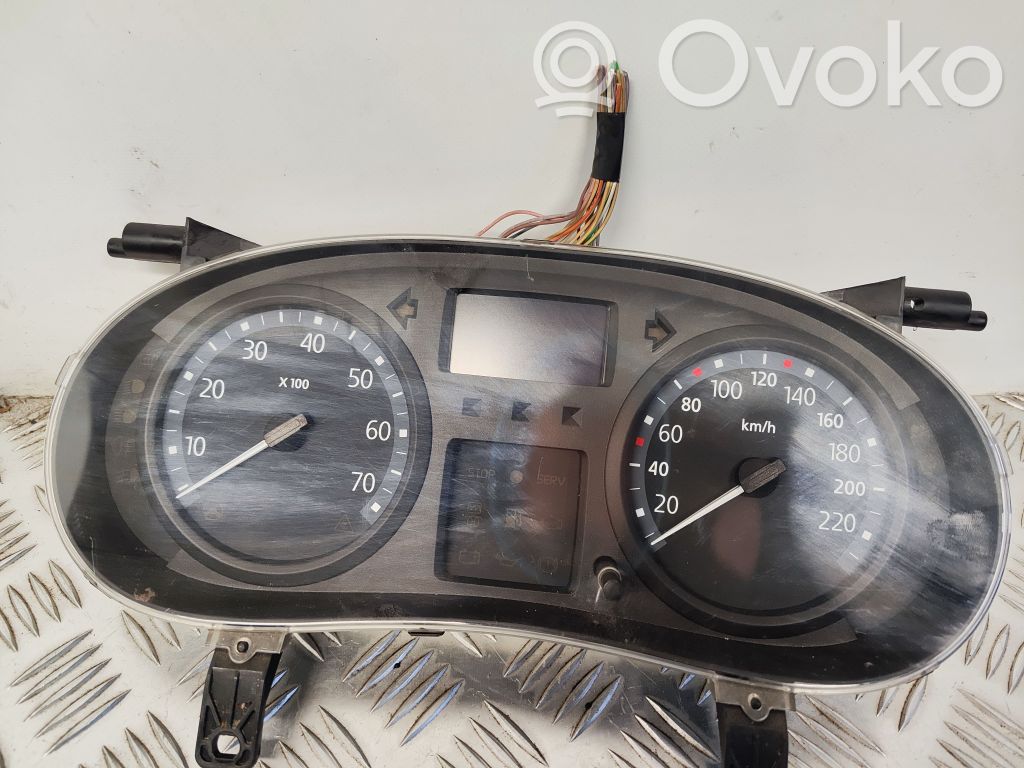 Renault Clio III Speedometer (instrument cluster) 