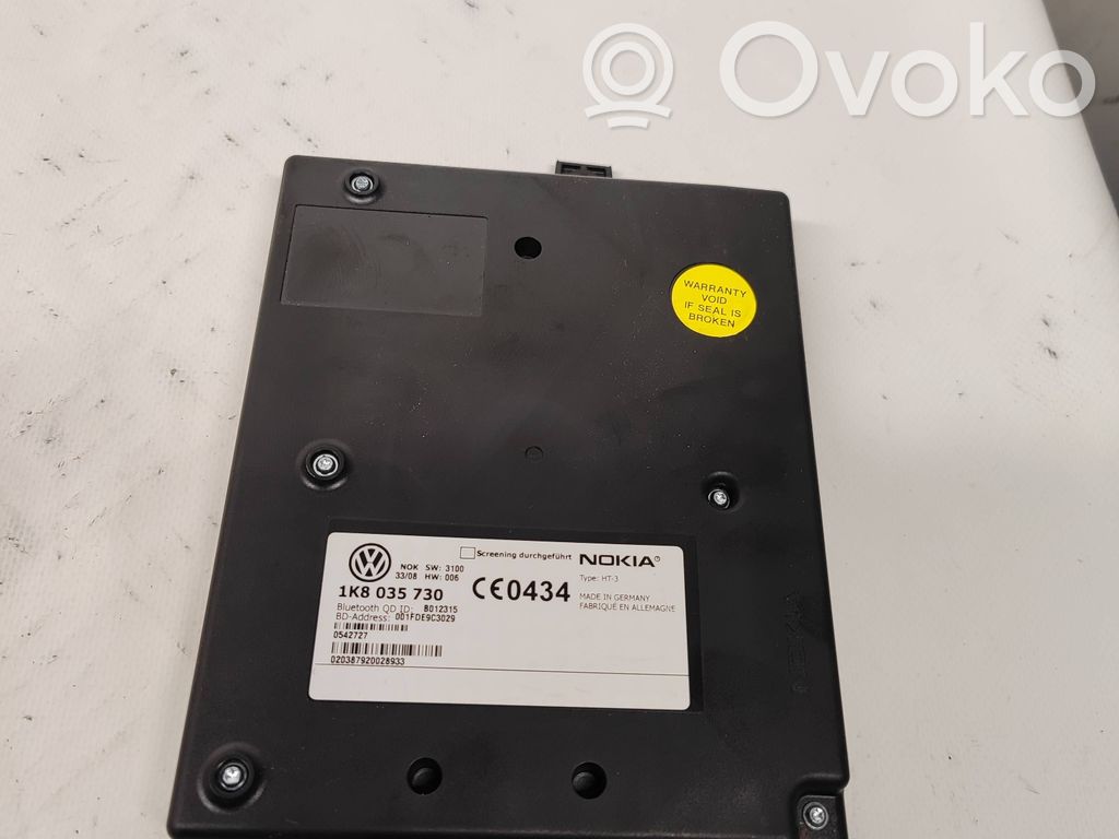 Volkswagen PASSAT B6 Bluetooth control unit module 