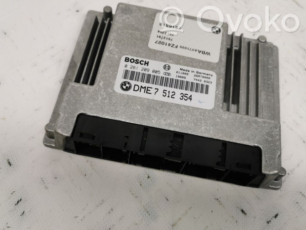 BMW 3 E46 Dzinēja vadības bloks 