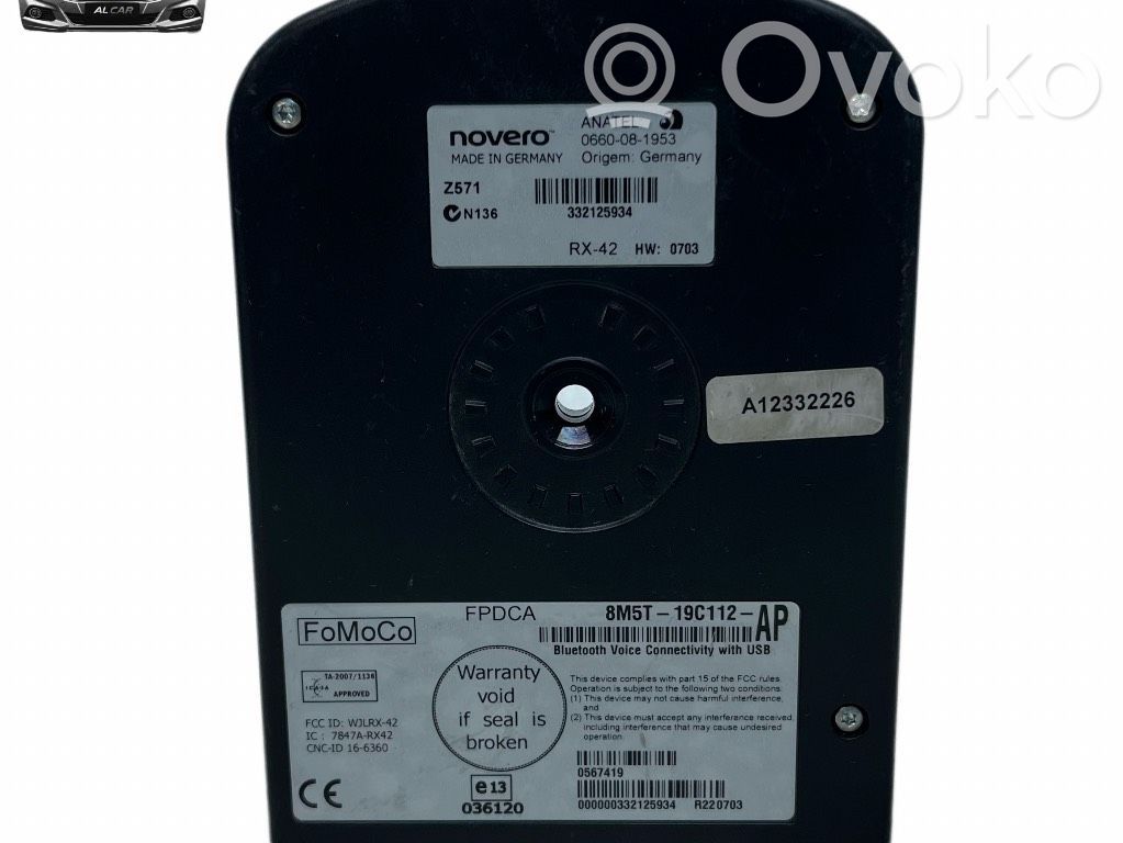 Ford S-MAX Bluetooth control unit module 