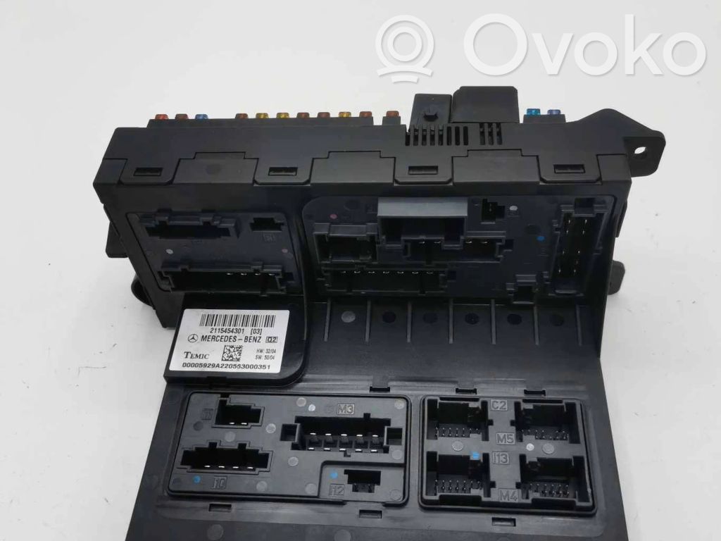 Mercedes-Benz E W211 SAM control unit 