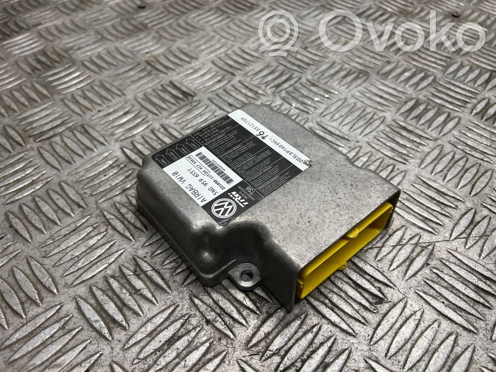Volkswagen PASSAT B7 Sterownik / Moduł Airbag 