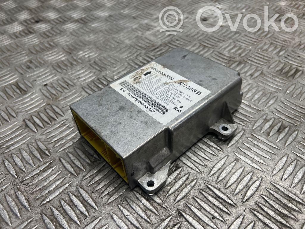 Mercedes-Benz E W212 Airbag control unit/module 