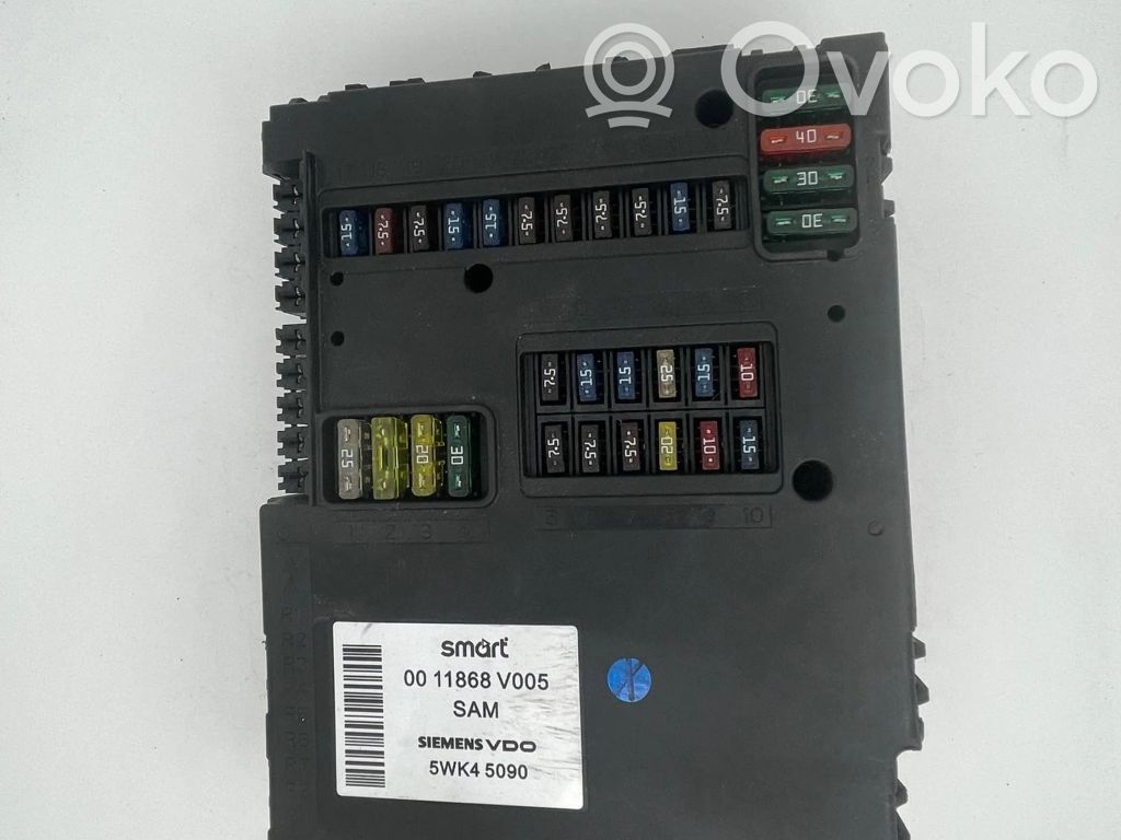 Smart ForTwo I Unidad de control SAM 