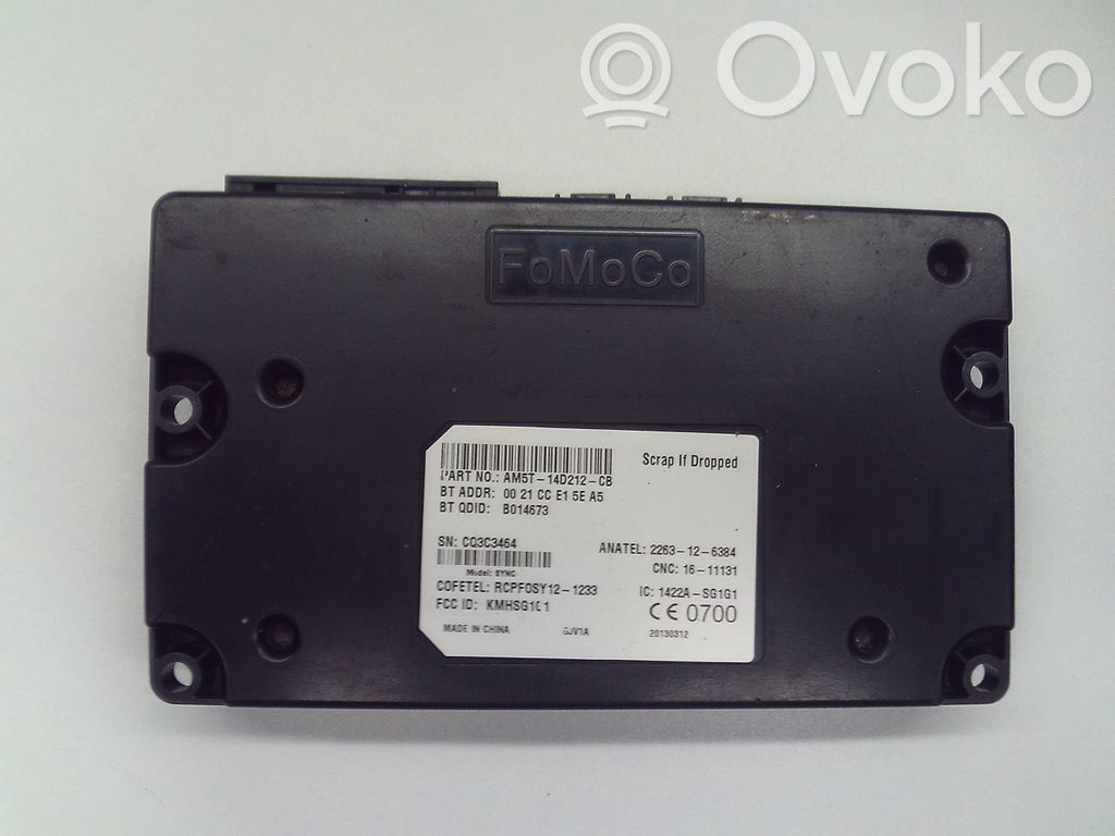 Bluetooth control unit module   AM5T14D212CB,B014673,1422ASG1G1,0021CCE15EA5,2263126384
