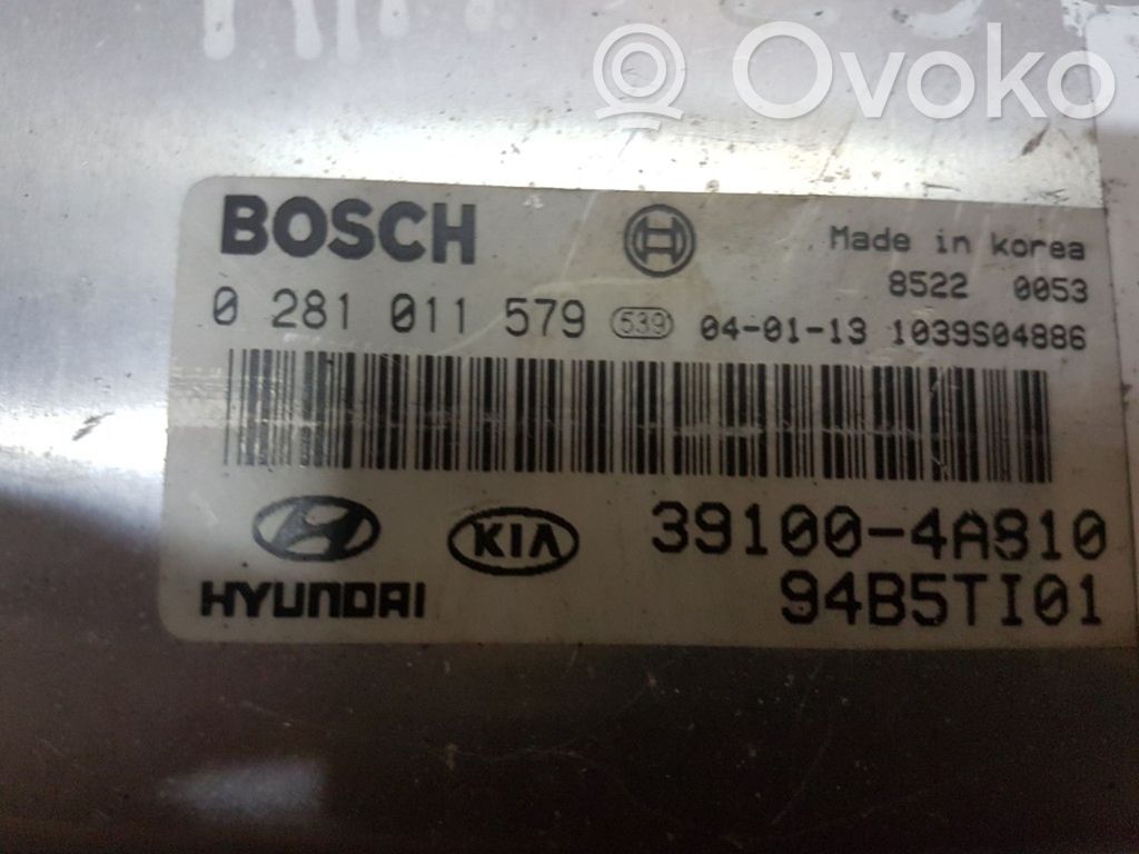 Engine control unit/module   391004A810,94B5TI01,0281011579