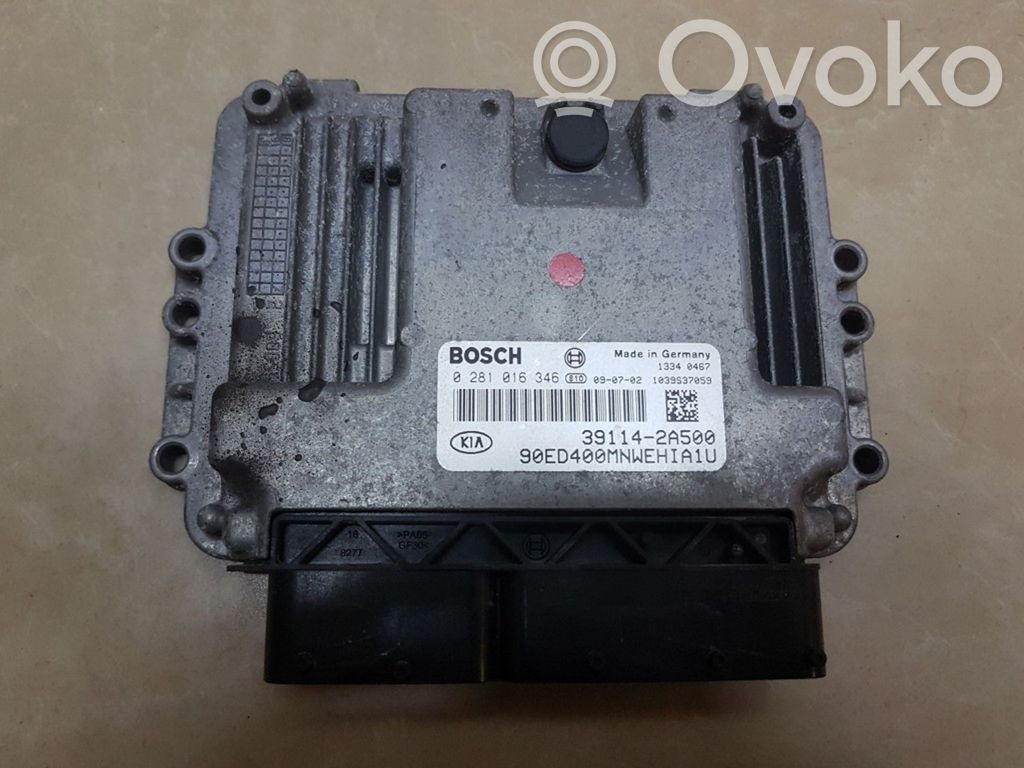 Unidad de control/módulo del motor   0281016346,391142A500